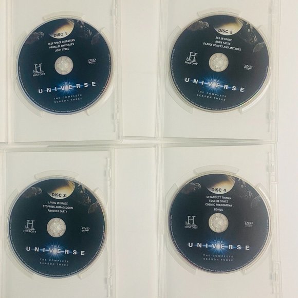 History Channel The Universe Season 3 DVD 4 Disc Set - Picture 7 of 9